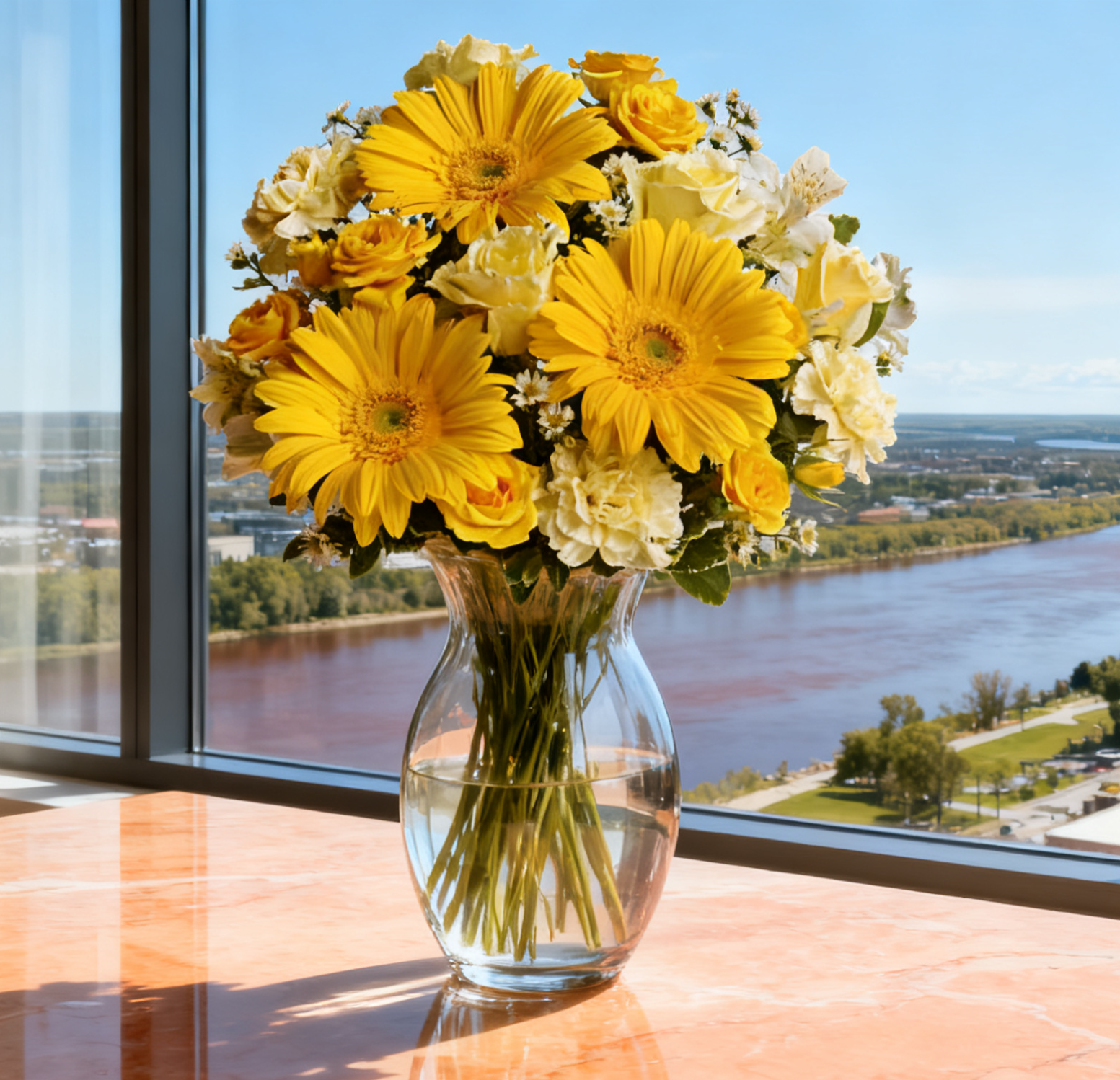 Golden Glow Bouquet