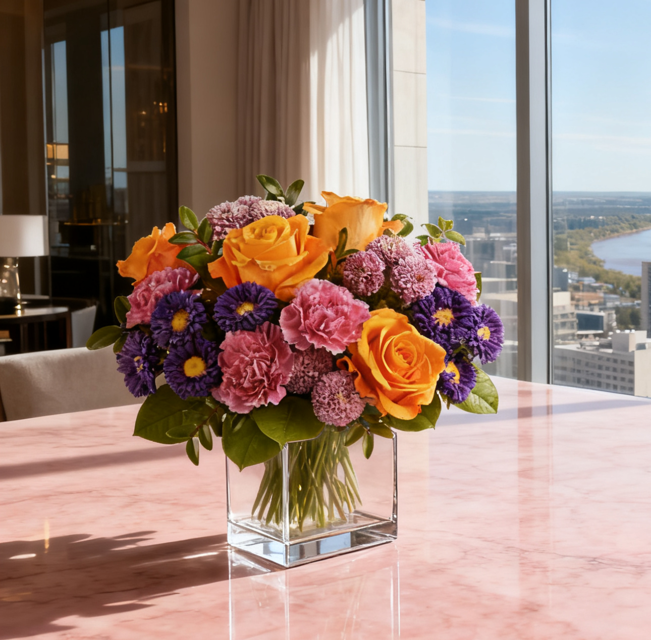 Radiant Topaz Bouquet