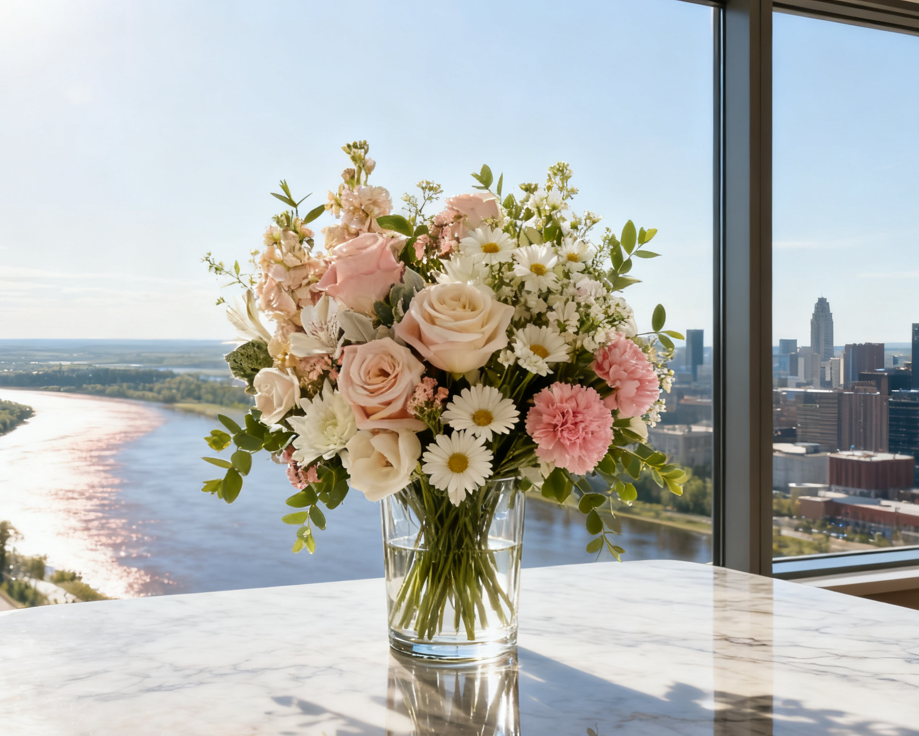 Glowing Petals Bouquet