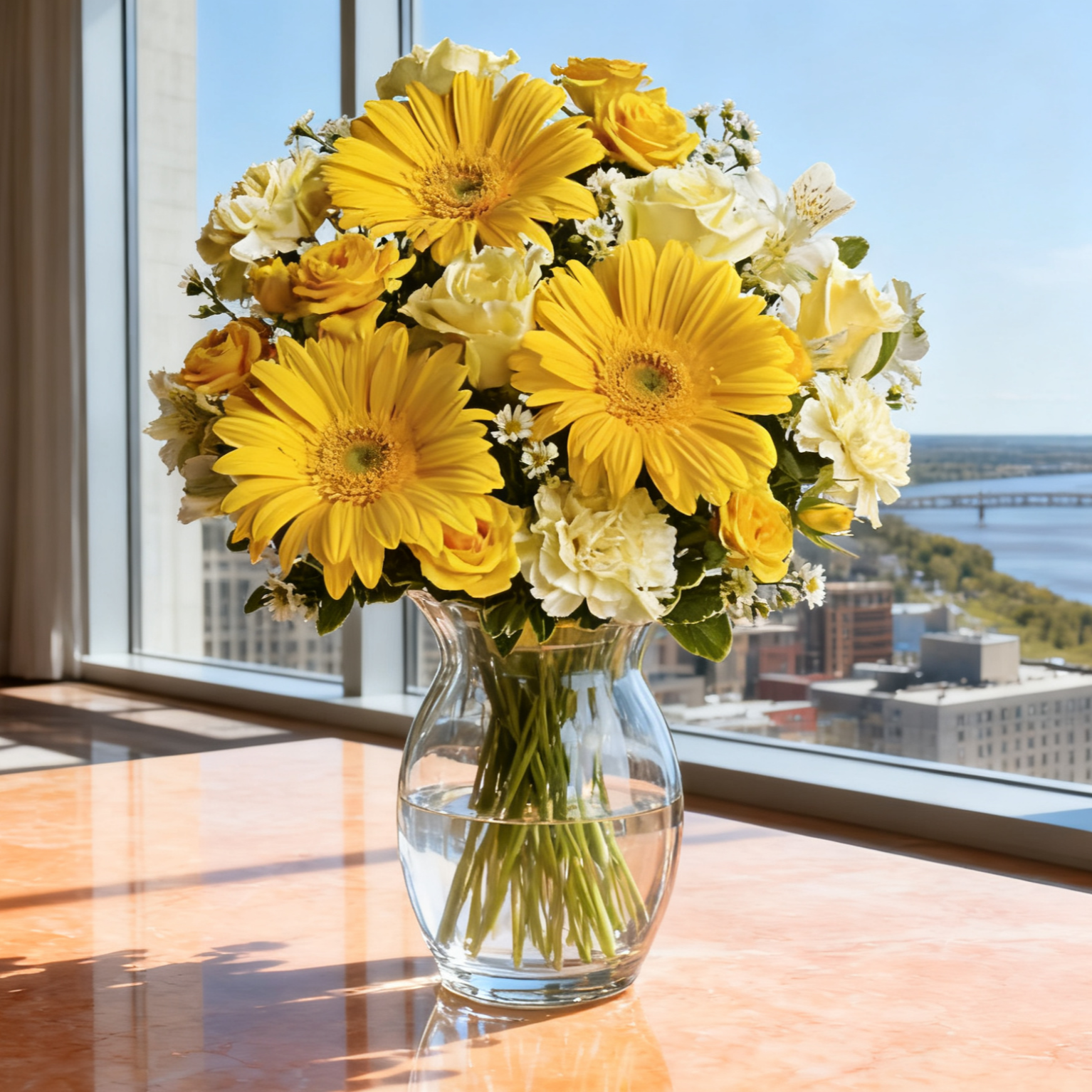 Golden Glow Bouquet