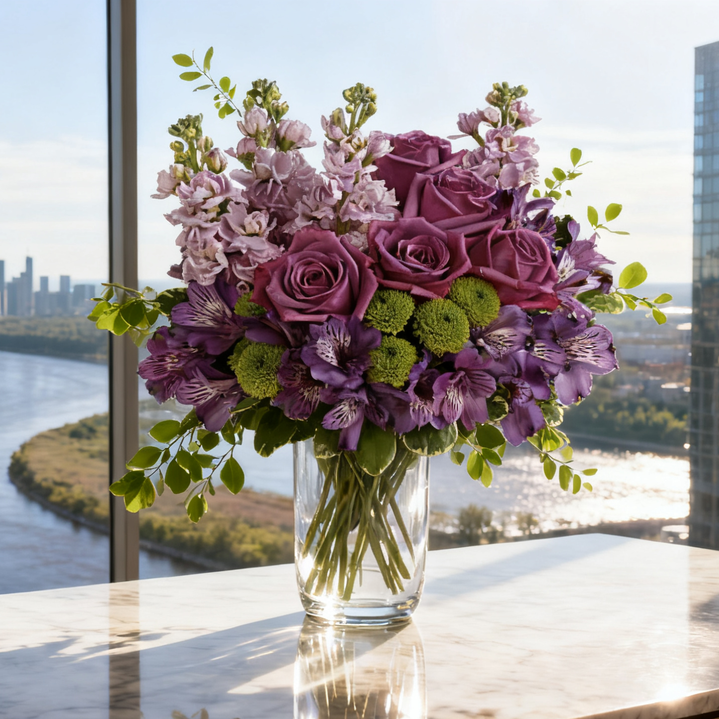 Purple Whisper Bouquet