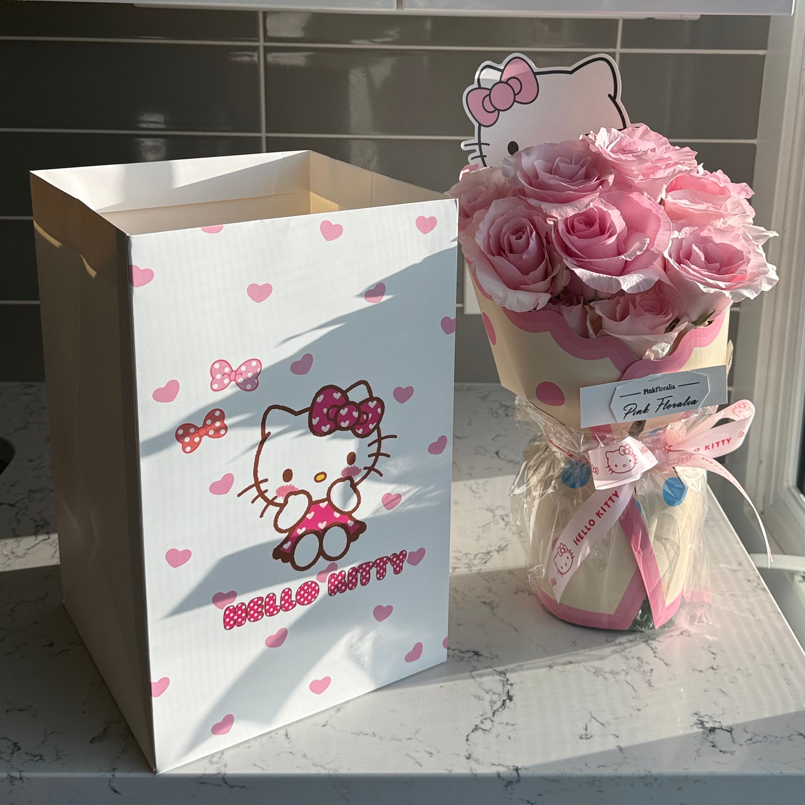 Pink Rose Kitty