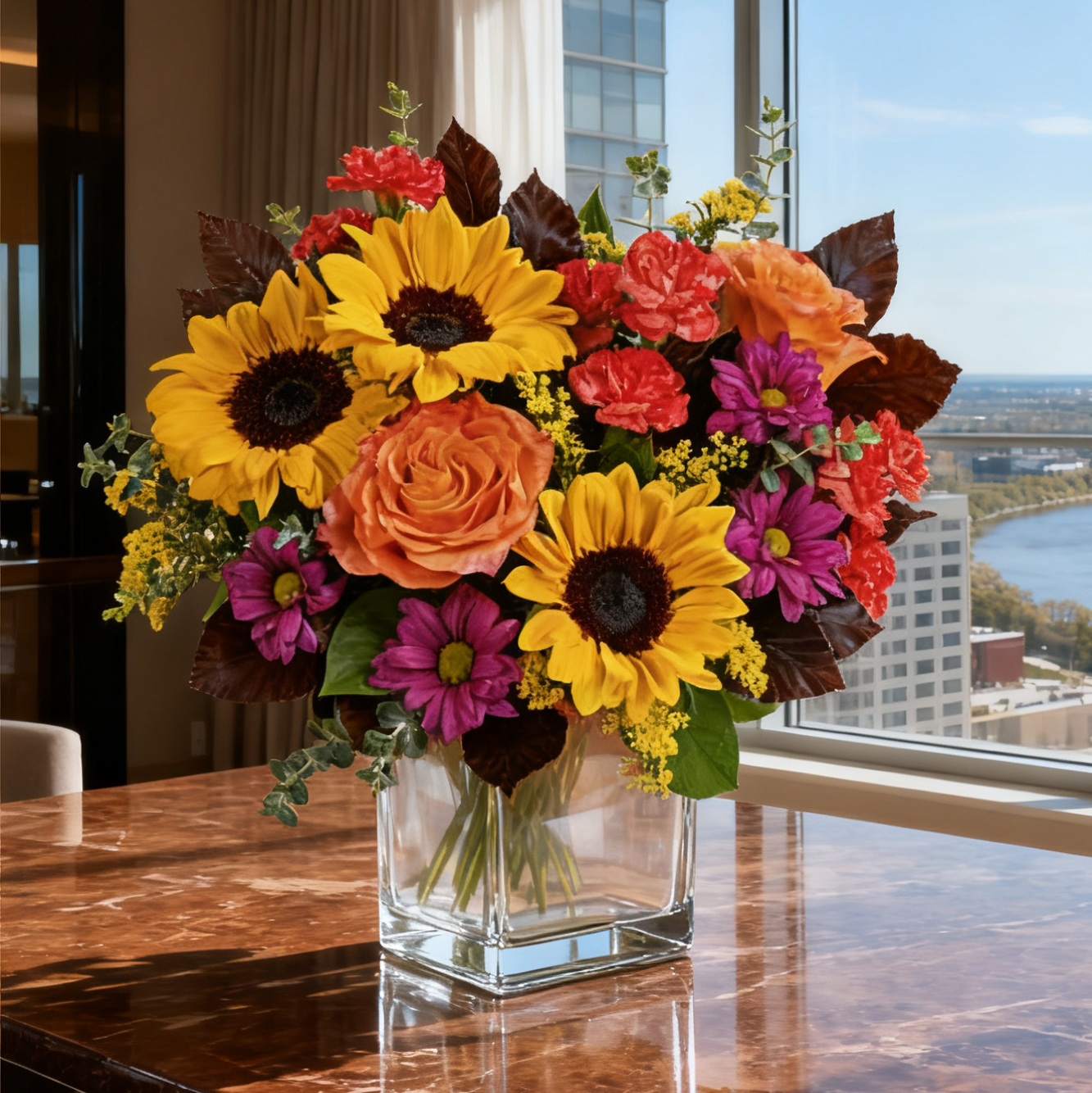 Candlelight Harvest Bouquet