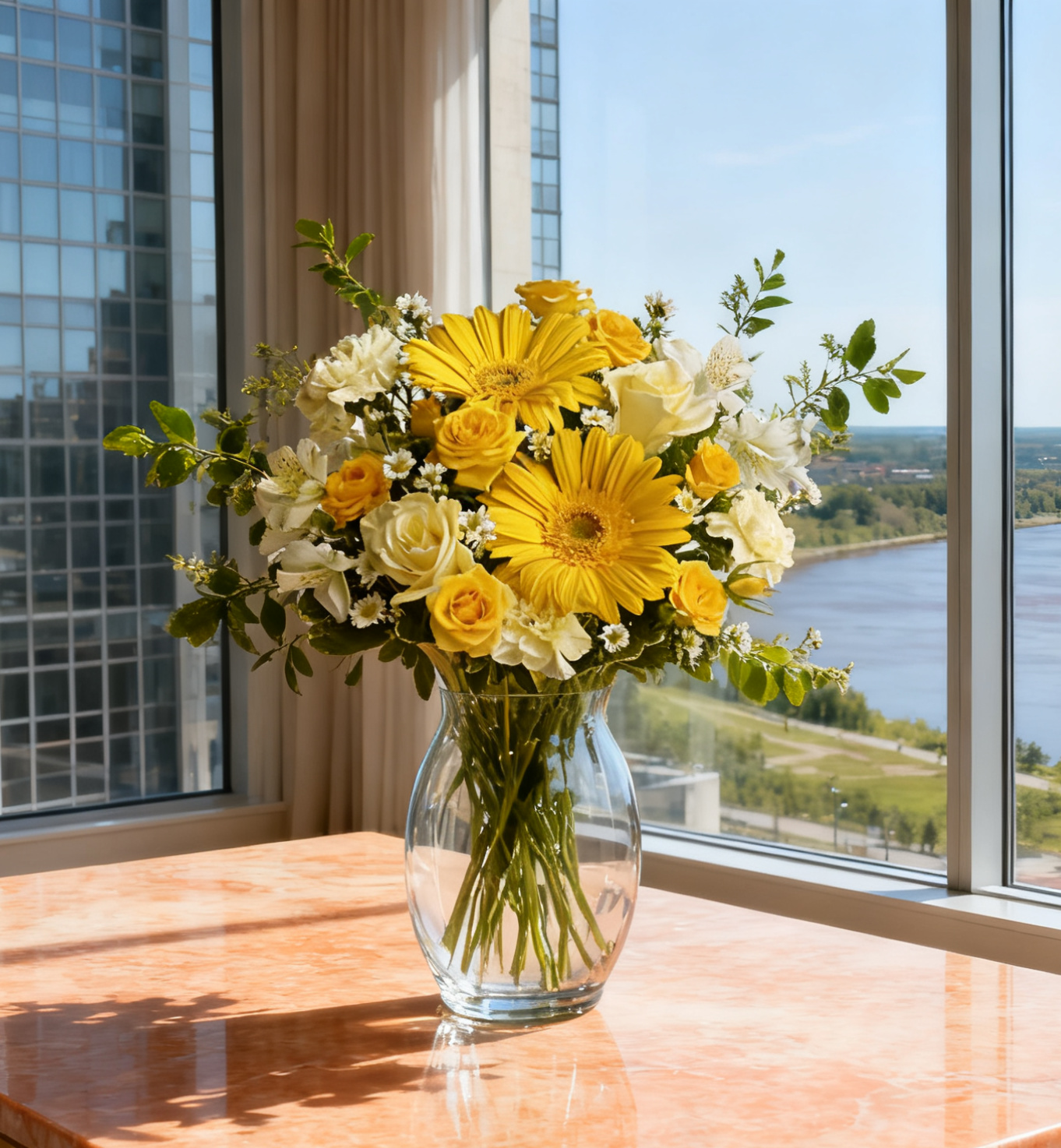 Golden Glow Bouquet